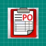 purchase order po maker android application logo